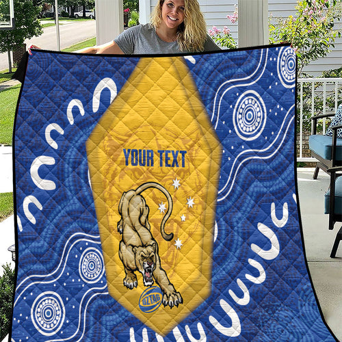 ACT Cougars Oztag Custom Quilt Australian Capital Territory Indigenous Art