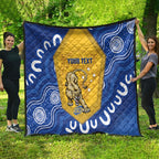 ACT Cougars Oztag Custom Quilt Australian Capital Territory Indigenous Art