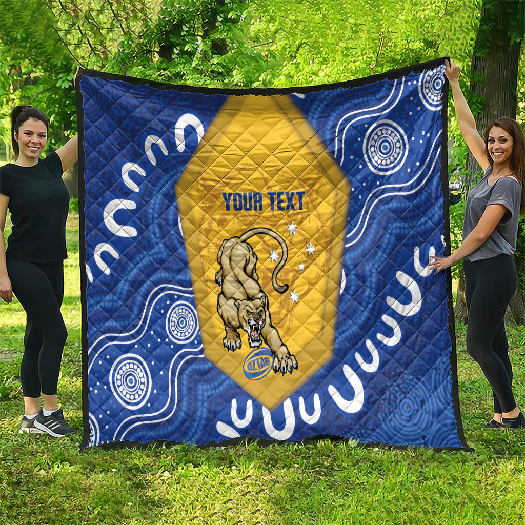 ACT Cougars Oztag Custom Quilt Australian Capital Territory Indigenous Art
