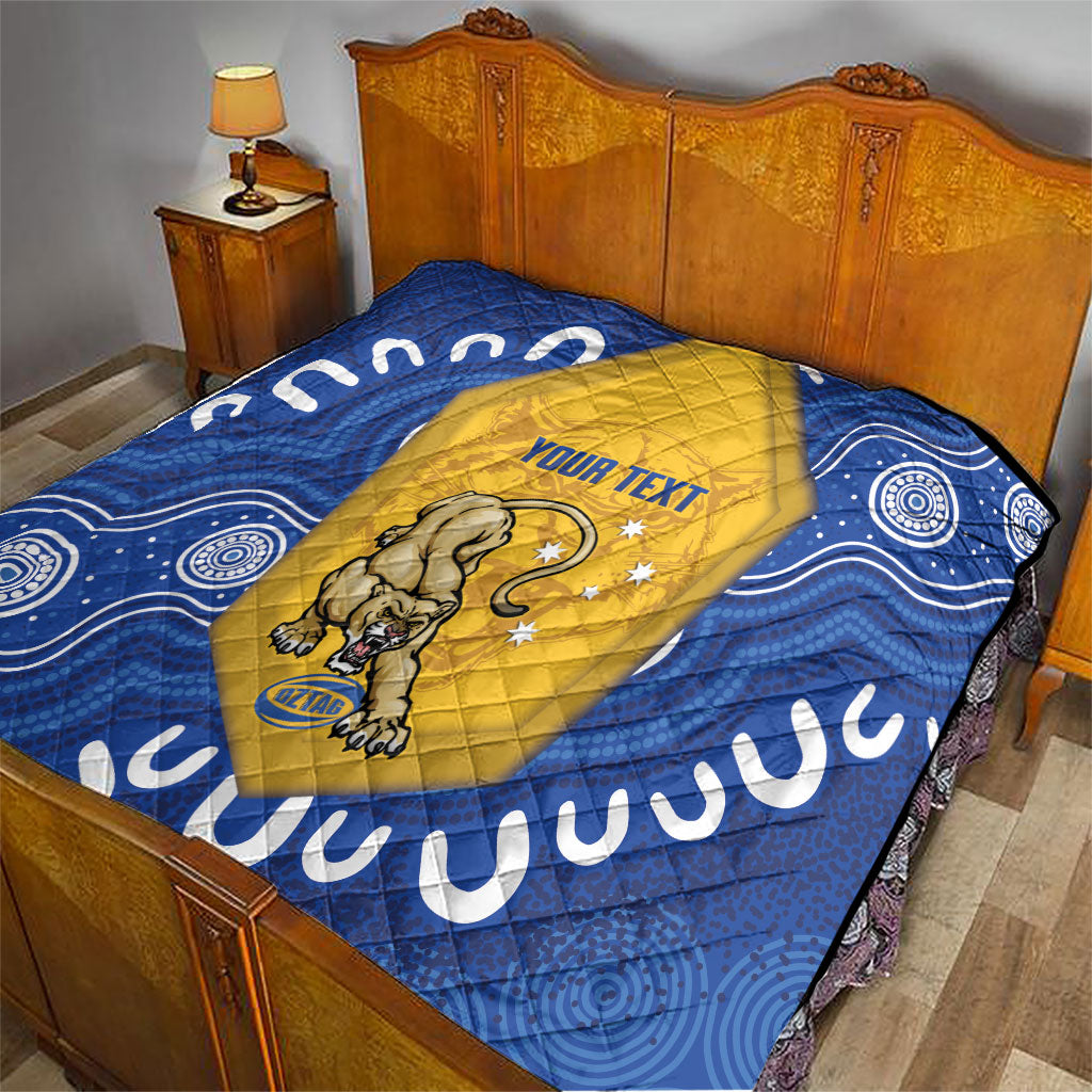ACT Cougars Oztag Custom Quilt Australian Capital Territory Indigenous Art