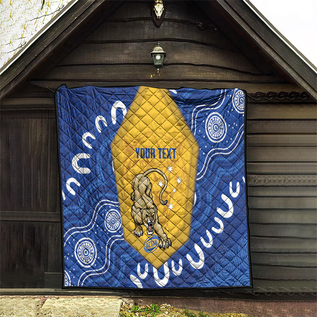 ACT Cougars Oztag Custom Quilt Australian Capital Territory Indigenous Art