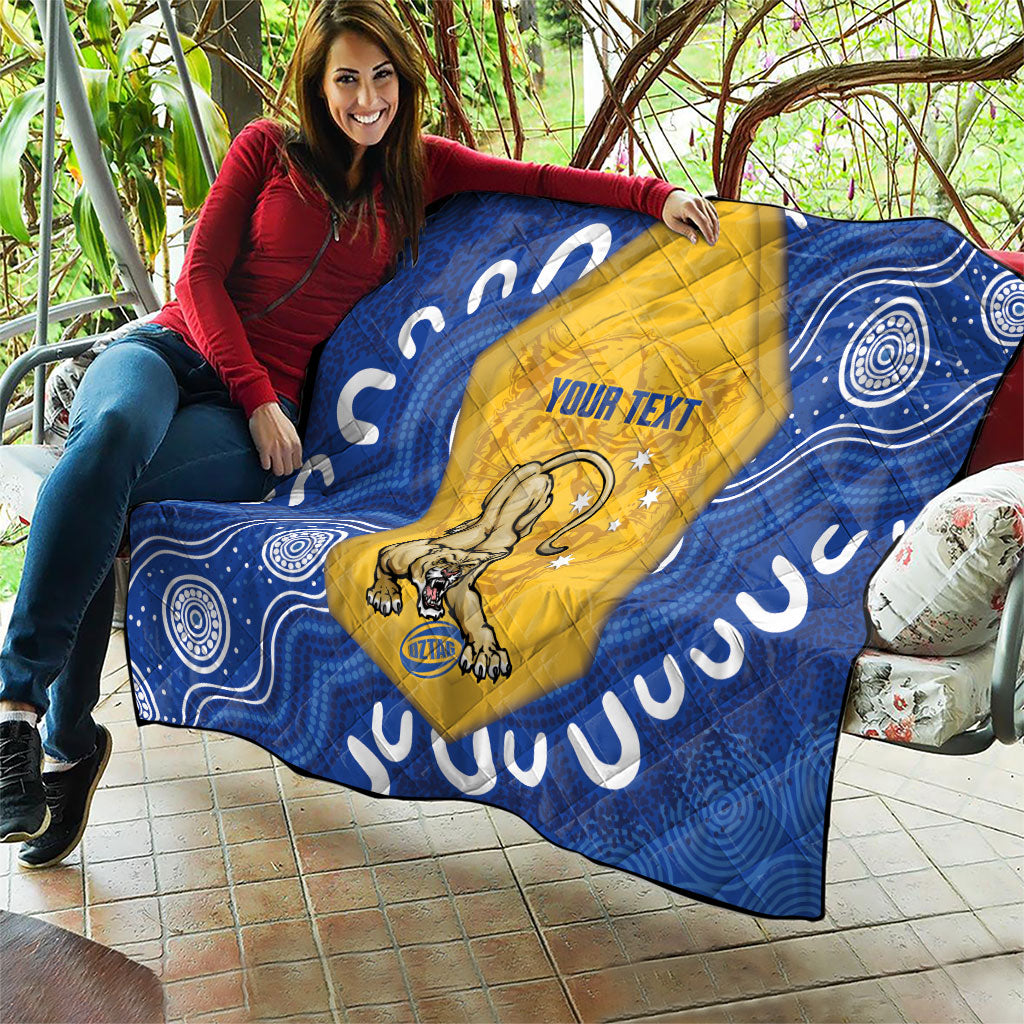 ACT Cougars Oztag Custom Quilt Australian Capital Territory Indigenous Art