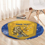 ACT Cougars Oztag Custom Round Carpet Australian Capital Territory Indigenous Art