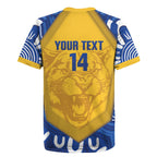 ACT Cougars Oztag Custom Rugby Jersey Australian Capital Territory Indigenous Art