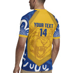 ACT Cougars Oztag Custom Rugby Jersey Australian Capital Territory Indigenous Art