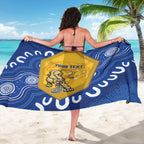 ACT Cougars Oztag Custom Sarong Australian Capital Territory Indigenous Art