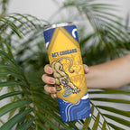 ACT Cougars Oztag Custom Skinny Tumbler Australian Capital Territory Indigenous Art