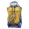 ACT Cougars Oztag Custom Sleeveless Hoodie Australian Capital Territory Indigenous Art