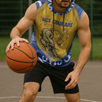 ACT Cougars Oztag Custom Sleeveless Hoodie Australian Capital Territory Indigenous Art