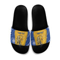 ACT Cougars Oztag Custom Slide Sandals Australian Capital Territory Indigenous Art