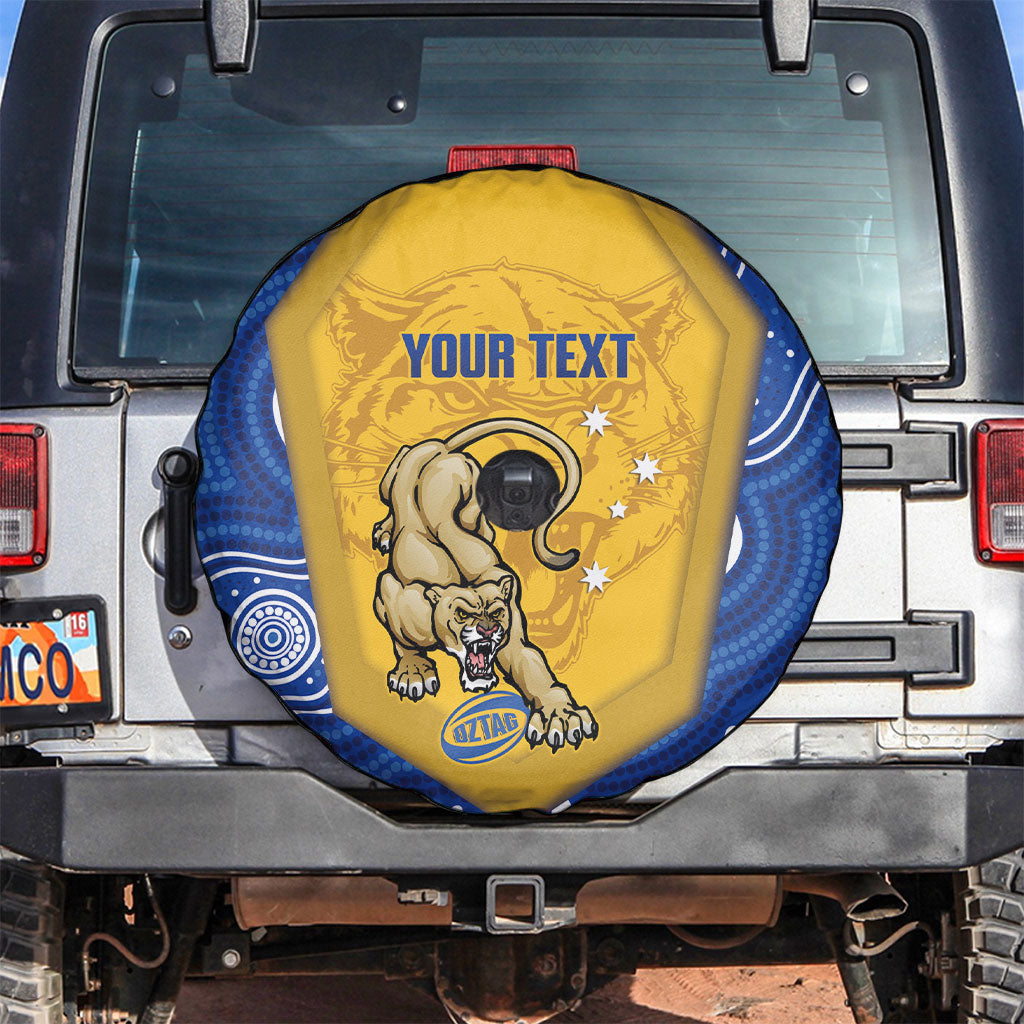 ACT Cougars Oztag Custom Spare Tire Cover Australian Capital Territory Indigenous Art