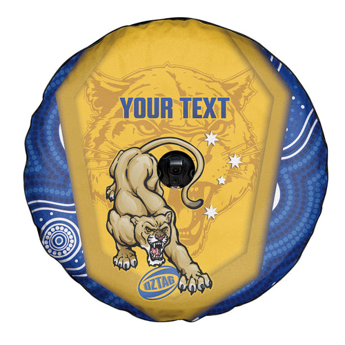 ACT Cougars Oztag Custom Spare Tire Cover Australian Capital Territory Indigenous Art