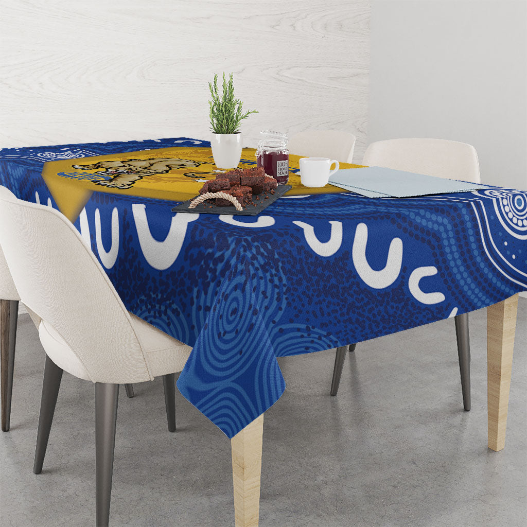 ACT Cougars Oztag Custom Tablecloth Australian Capital Territory Indigenous Art