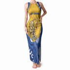 ACT Cougars Oztag Custom Tank Maxi Dress Australian Capital Territory Indigenous Art