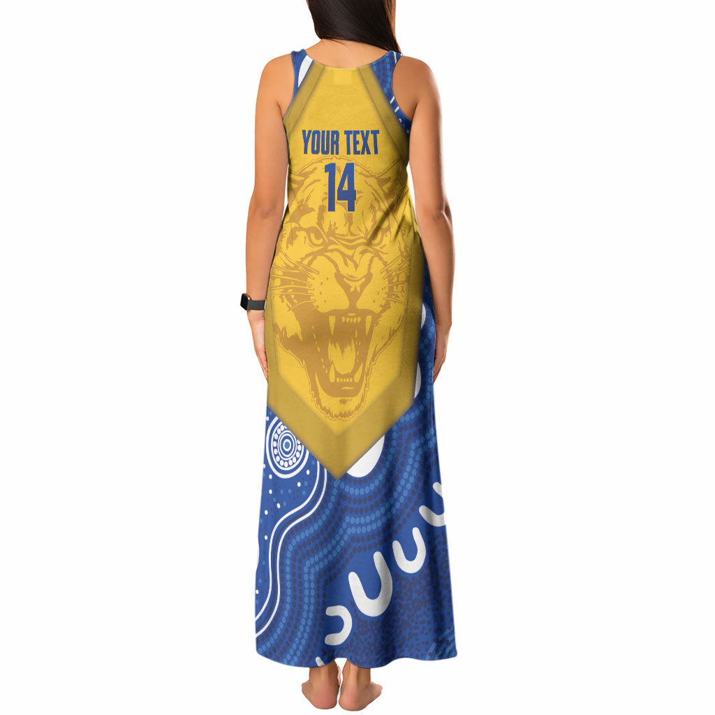 ACT Cougars Oztag Custom Tank Maxi Dress Australian Capital Territory Indigenous Art