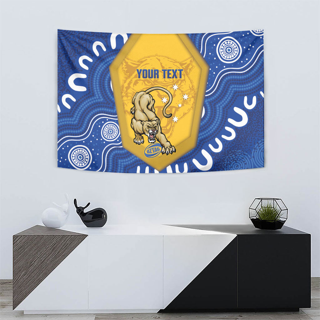 ACT Cougars Oztag Custom Tapestry Australian Capital Territory Indigenous Art