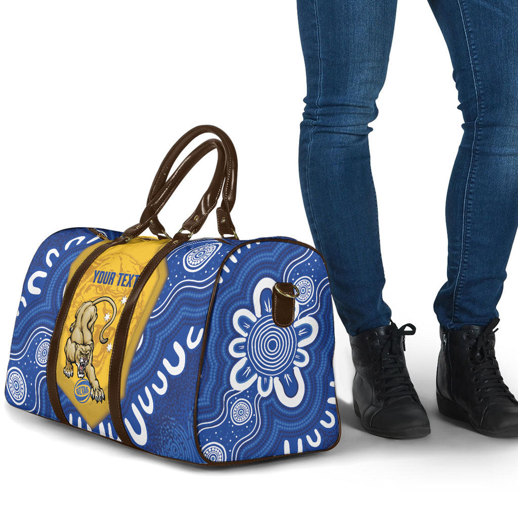 ACT Cougars Oztag Custom Travel Bag Australian Capital Territory Indigenous Art