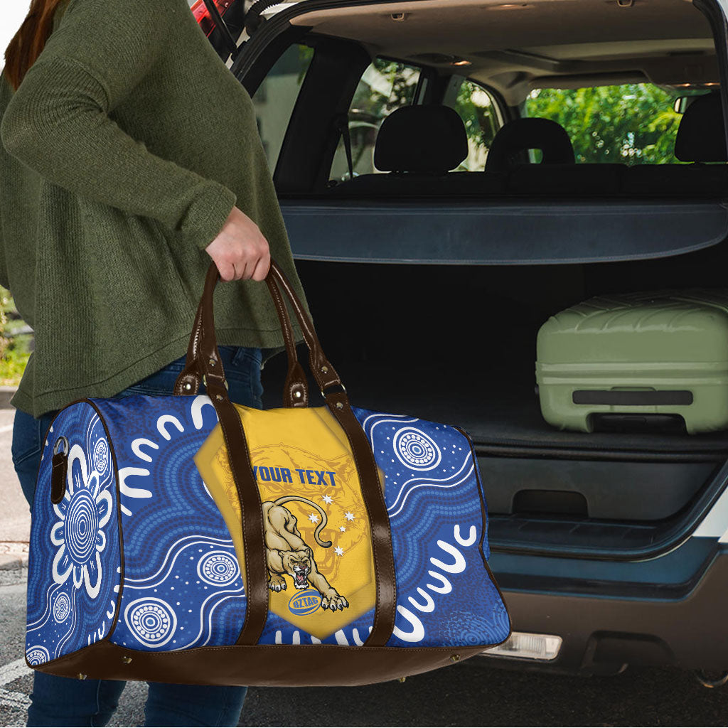ACT Cougars Oztag Custom Travel Bag Australian Capital Territory Indigenous Art