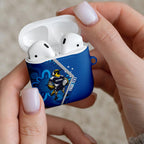 Victoria Oztag Custom AirPods Case Helmeted Honeyeater Mascot Indigenous Art