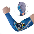 Victoria Oztag Custom Arm Sleeves Helmeted Honeyeater Mascot Indigenous Art