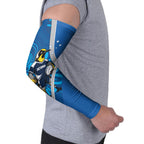 Victoria Oztag Custom Arm Sleeves Helmeted Honeyeater Mascot Indigenous Art