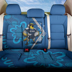 Victoria Oztag Custom Back Car Seat Cover Helmeted Honeyeater Mascot Indigenous Art