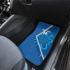 Victoria Oztag Custom Car Mats Helmeted Honeyeater Mascot Indigenous Art