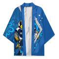 Victoria Oztag Custom Kimono Helmeted Honeyeater Mascot Indigenous Art