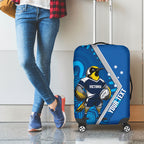 Victoria Oztag Custom Luggage Cover Helmeted Honeyeater Mascot Indigenous Art