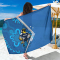 Victoria Oztag Custom Sarong Helmeted Honeyeater Mascot Indigenous Art
