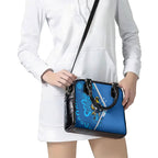 Victoria Oztag Custom Shoulder Handbag Helmeted Honeyeater Mascot Indigenous Art