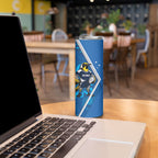 Victoria Oztag Custom Skinny Tumbler Helmeted Honeyeater Mascot Indigenous Art
