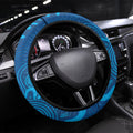 Victoria Oztag Steering Wheel Cover Helmeted Honeyeater Mascot Indigenous Art