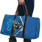 Victoria Oztag Custom Travel Bag Helmeted Honeyeater Mascot Indigenous Art
