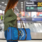 Victoria Oztag Custom Travel Bag Helmeted Honeyeater Mascot Indigenous Art