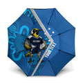 Victoria Oztag Custom Umbrella Helmeted Honeyeater Mascot Indigenous Art
