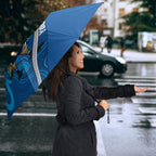 Victoria Oztag Custom Umbrella Helmeted Honeyeater Mascot Indigenous Art