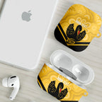 Western Australia Oztag Custom AirPods Case WA Black Swan Indigenous Art