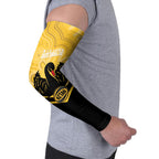 Western Australia Oztag Custom Arm Sleeves WA Black Swan Indigenous Art