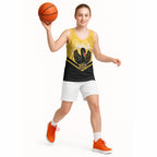 Western Australia Oztag Custom Basketball Jersey WA Black Swan Indigenous Art