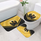 Western Australia Oztag Custom Bathroom Set WA Black Swan Indigenous Art