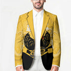 Western Australia Oztag Custom Blazer WA Black Swan Indigenous Art
