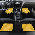 Western Australia Oztag Custom Car Mats WA Black Swan Indigenous Art