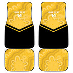 Western Australia Oztag Custom Car Mats WA Black Swan Indigenous Art