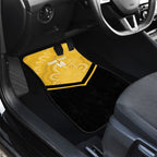 Western Australia Oztag Custom Car Mats WA Black Swan Indigenous Art
