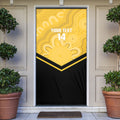 Western Australia Oztag Custom Door Cover WA Black Swan Indigenous Art