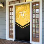 Western Australia Oztag Custom Door Cover WA Black Swan Indigenous Art