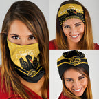 Western Australia Oztag Custom Neck Gaiter WA Black Swan Indigenous Art