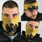 Western Australia Oztag Custom Neck Gaiter WA Black Swan Indigenous Art