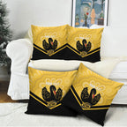 Western Australia Oztag Custom Pillow Cover WA Black Swan Indigenous Art